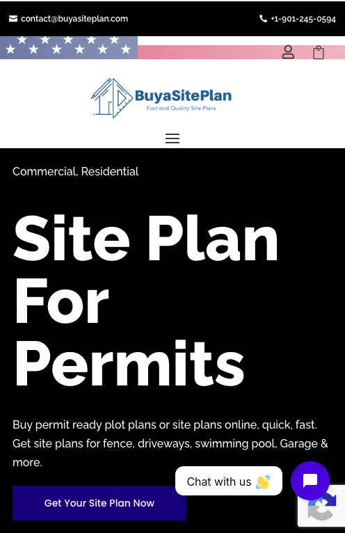 buy a site plan